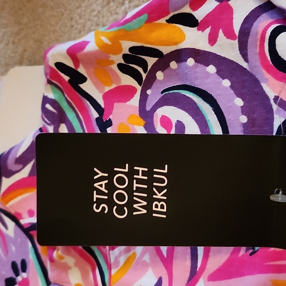 NWT IBKUL long sleeve running top. Size small - Picture 5 of 6